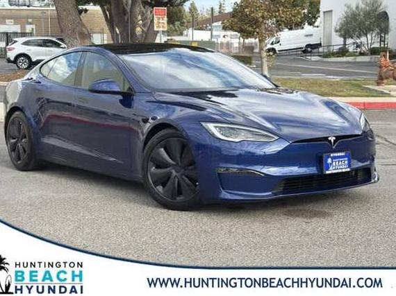 TESLA MODEL S 2022 5YJSA1E51NF489405 image